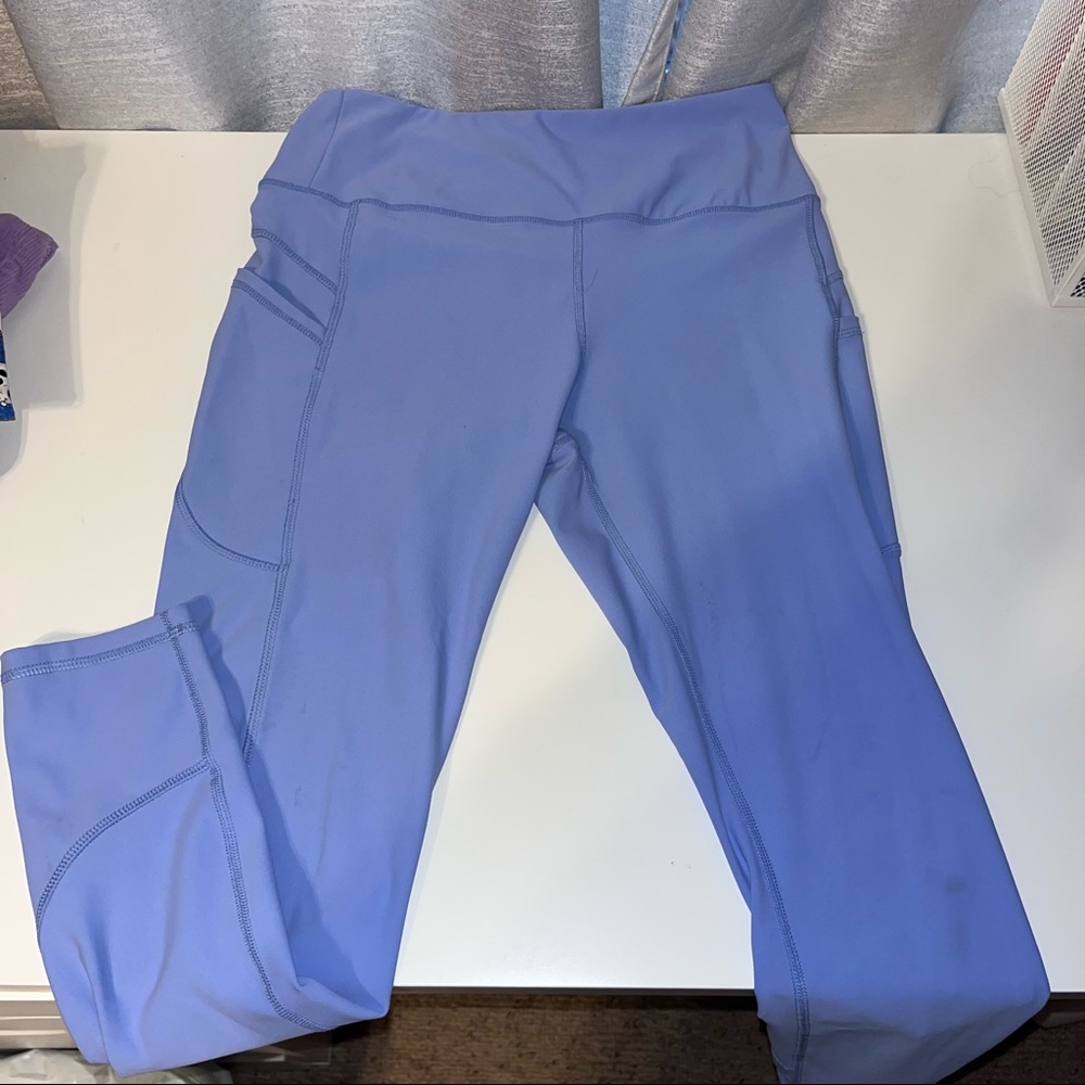 Purple/blue leggings